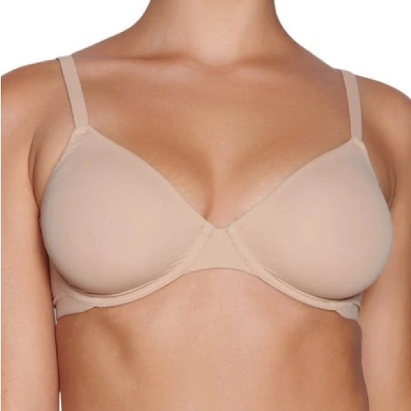 NEW Skims Fits Everybody Unlined Underwire Bra in Clay - 32B - Picture 2 of 15